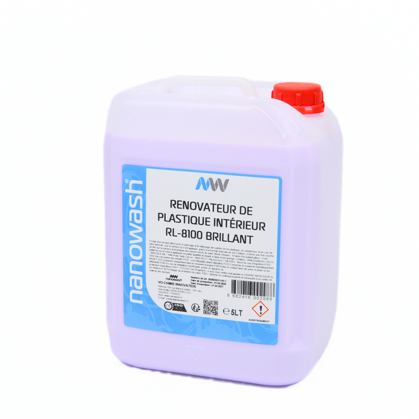 Rénovateur de plastique intérieur - Brillant
