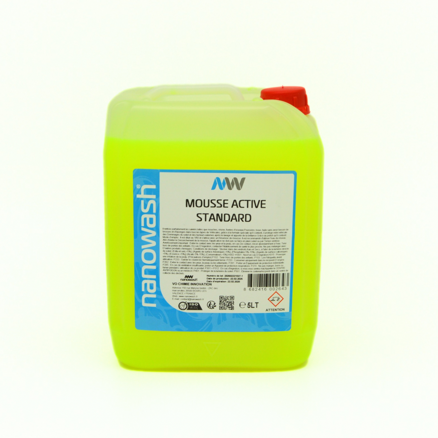 Mousse active - Standard - 5L
