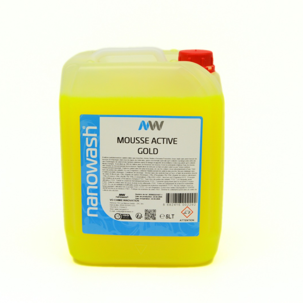 Mousse active - Gold - 5L