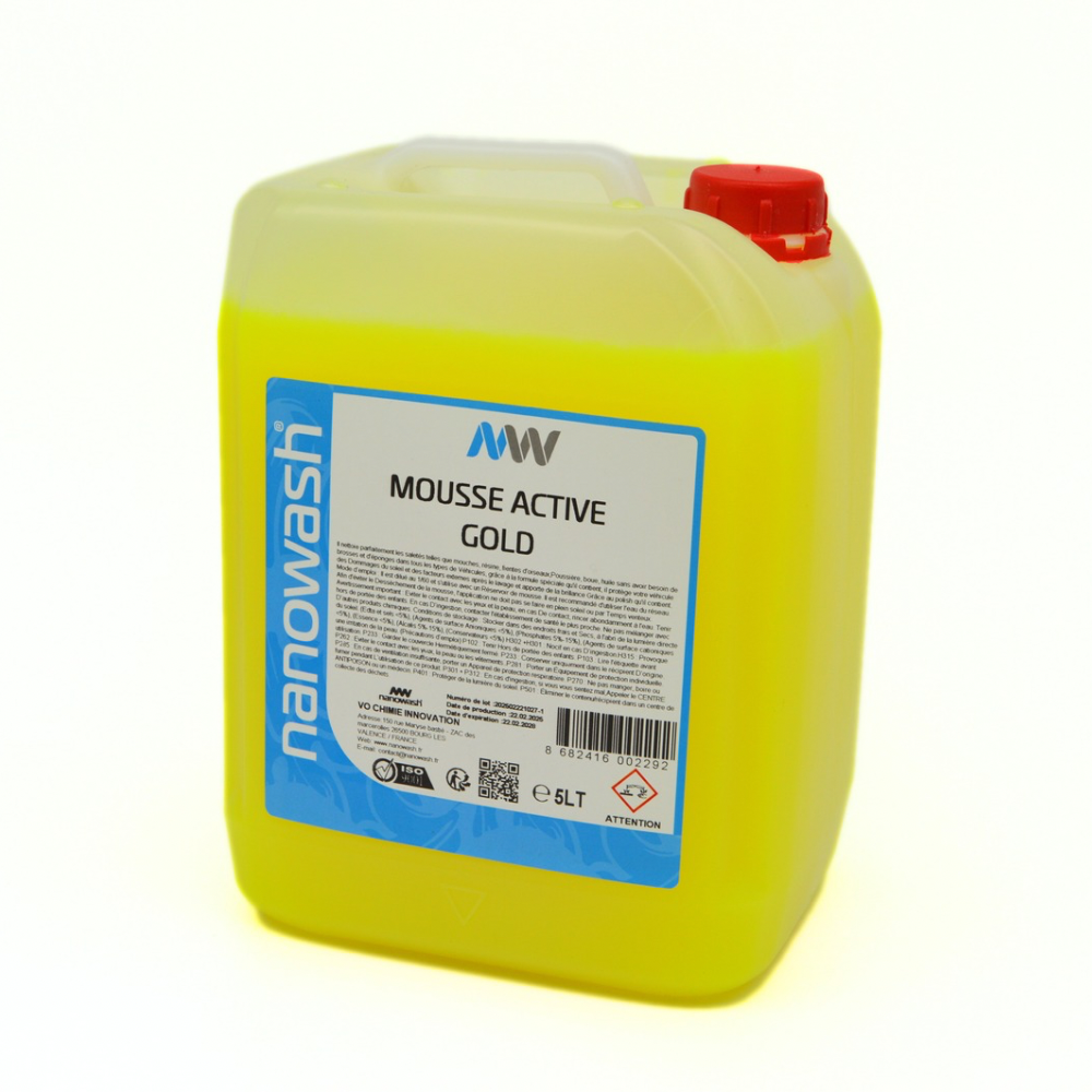 Mousse active - Gold - 5L