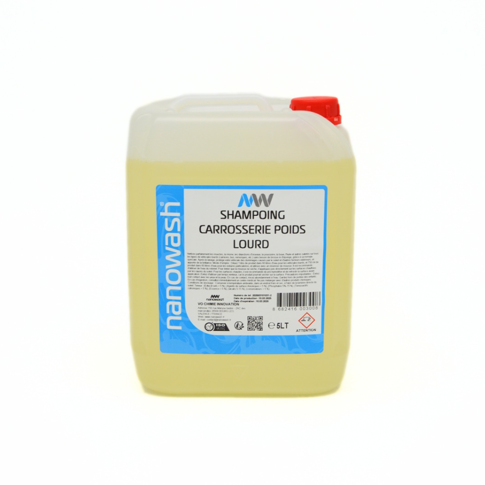 Shampoing Carrosserie Poids Lourd